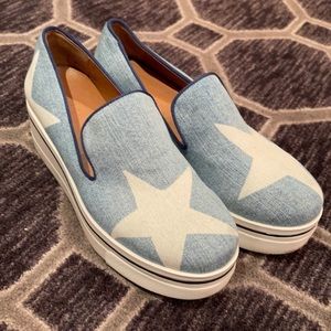 Stella McCartney star platform loafers